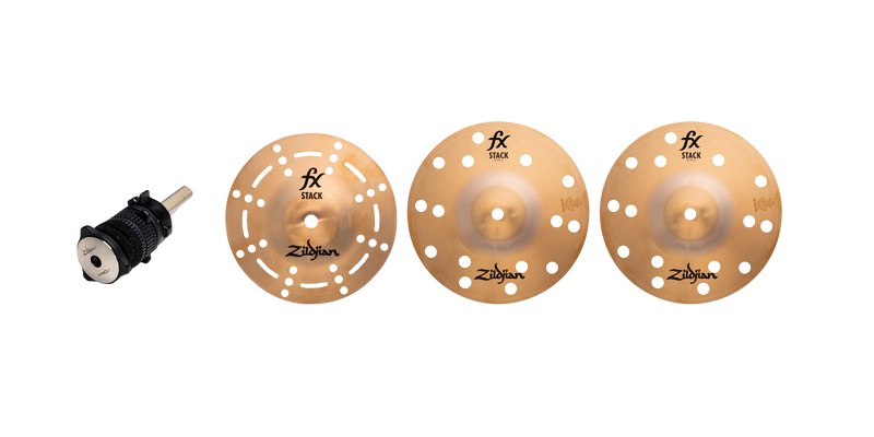 Zildjian FXSTK8 FX Splash 3-Cymbal Stack - 8"