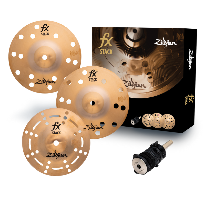 Zildjian FXSTK8 FX Splash 3-Cymbal Stack - 8"