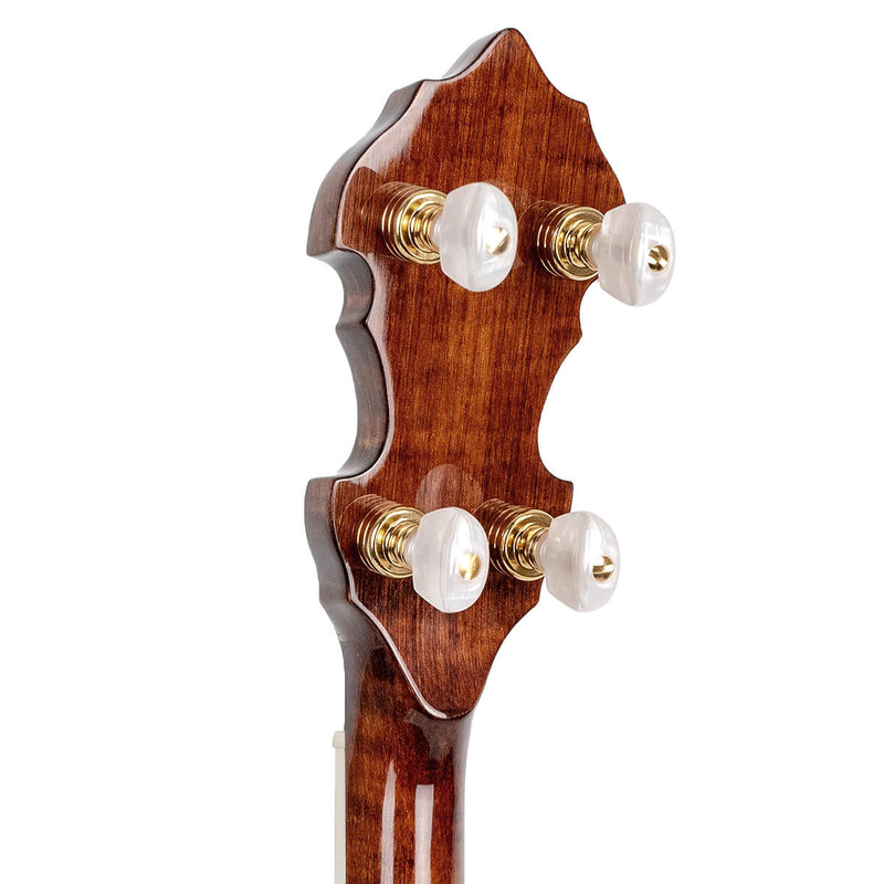 Gold Tone OB-GRANDEE Mastertone Orange Blossom Resonator Banjo (Vintage Brown)