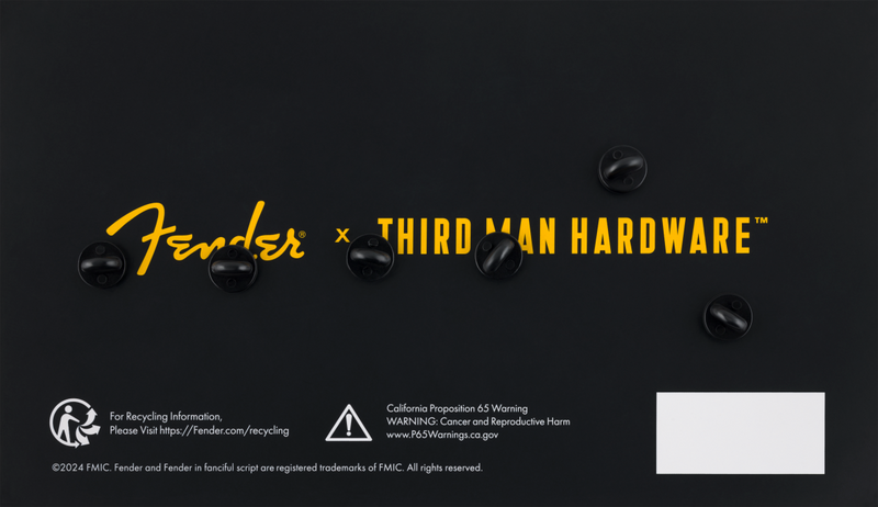 Fender X THIRD MAN HARDWARE Lapel Pin Set