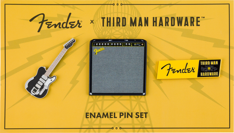 Fender X THIRD MAN HARDWARE Lapel Pin Set