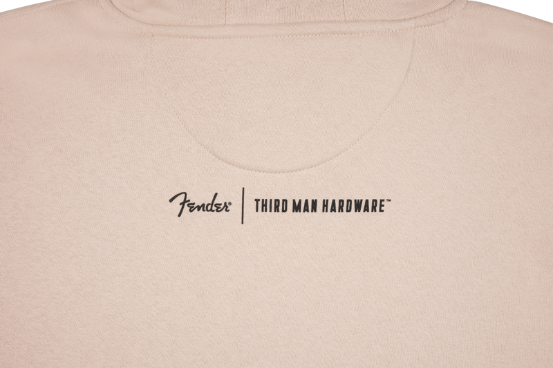 Fender X THIRD MAN HARDWARE Hoodie (Sugar) - Small
