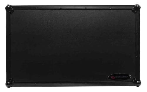Odyssey FZGSDDJREV7WBL Flight Case Glide Style pour contrôleur Pioneer DDJ-REV7 avec roulettes et plate-forme pour ordinateur portable (noir)