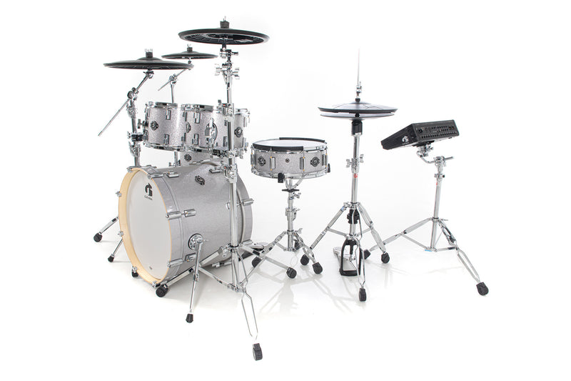 Gewa G9 PRO 5 SE Digital Drum Set (Silver Sparkle)