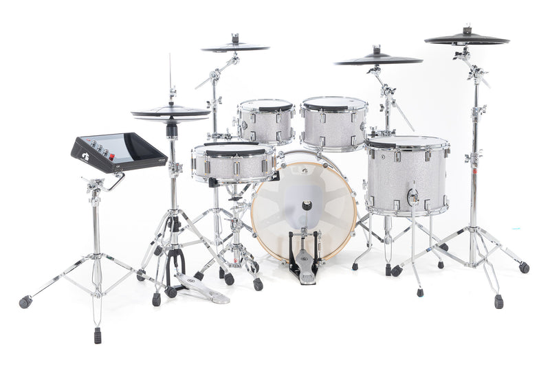 Gewa G9 PRO 5 SE Digital Drum Set (Silver Sparkle)
