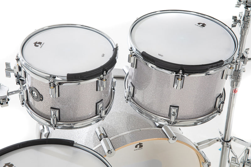 Gewa G9 PRO 5 SE Digital Drum Set (Silver Sparkle)