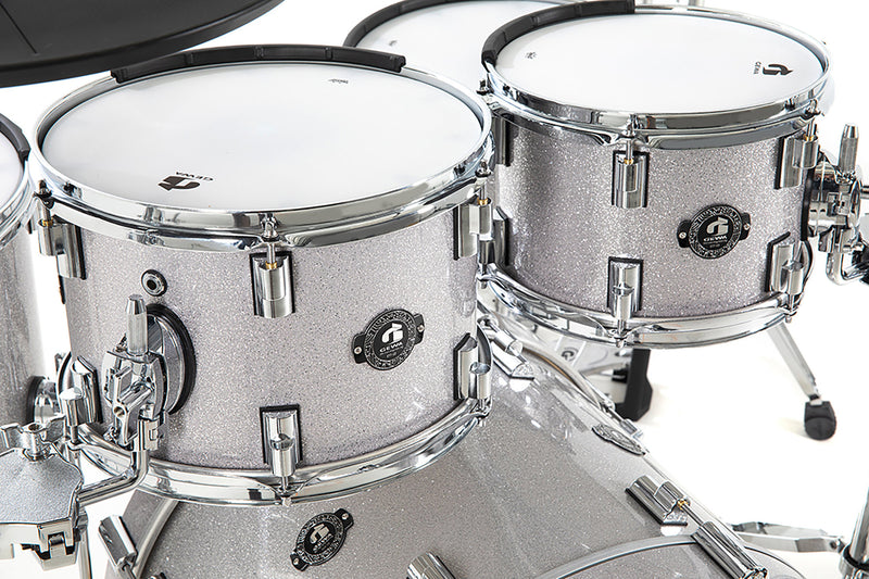Gewa G9 PRO 5 SE Digital Drum Set (Silver Sparkle)