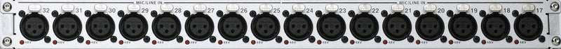 Soundcraft A947.043600 16 XLR In Panel For Vi1 Console - Labeled 17-32