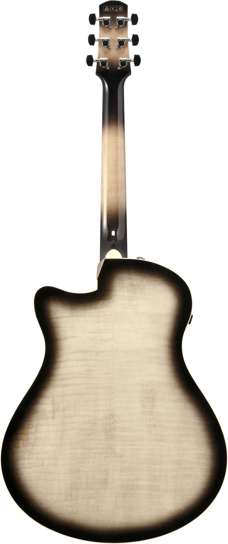 Ibanez AAM370M1CETPA Acoustic Guitar (Transparent Panda)