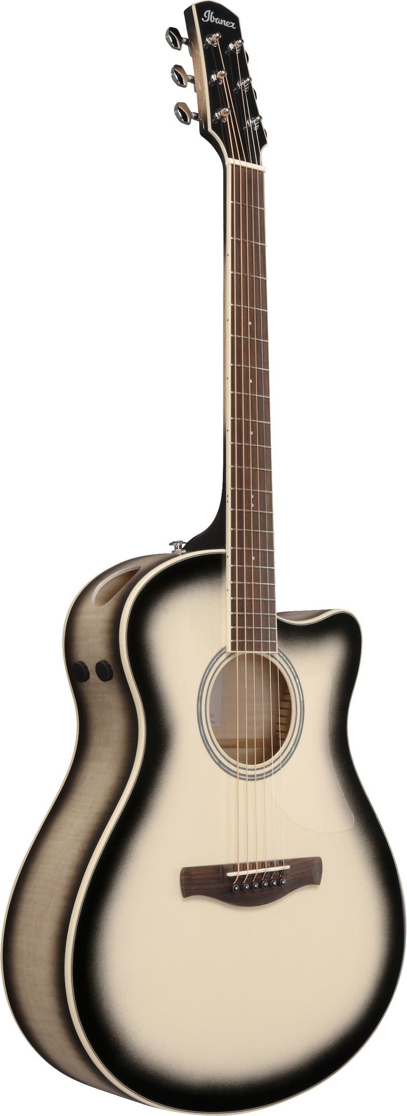 Ibanez AAM370M1CETPA Acoustic Guitar (Transparent Panda)