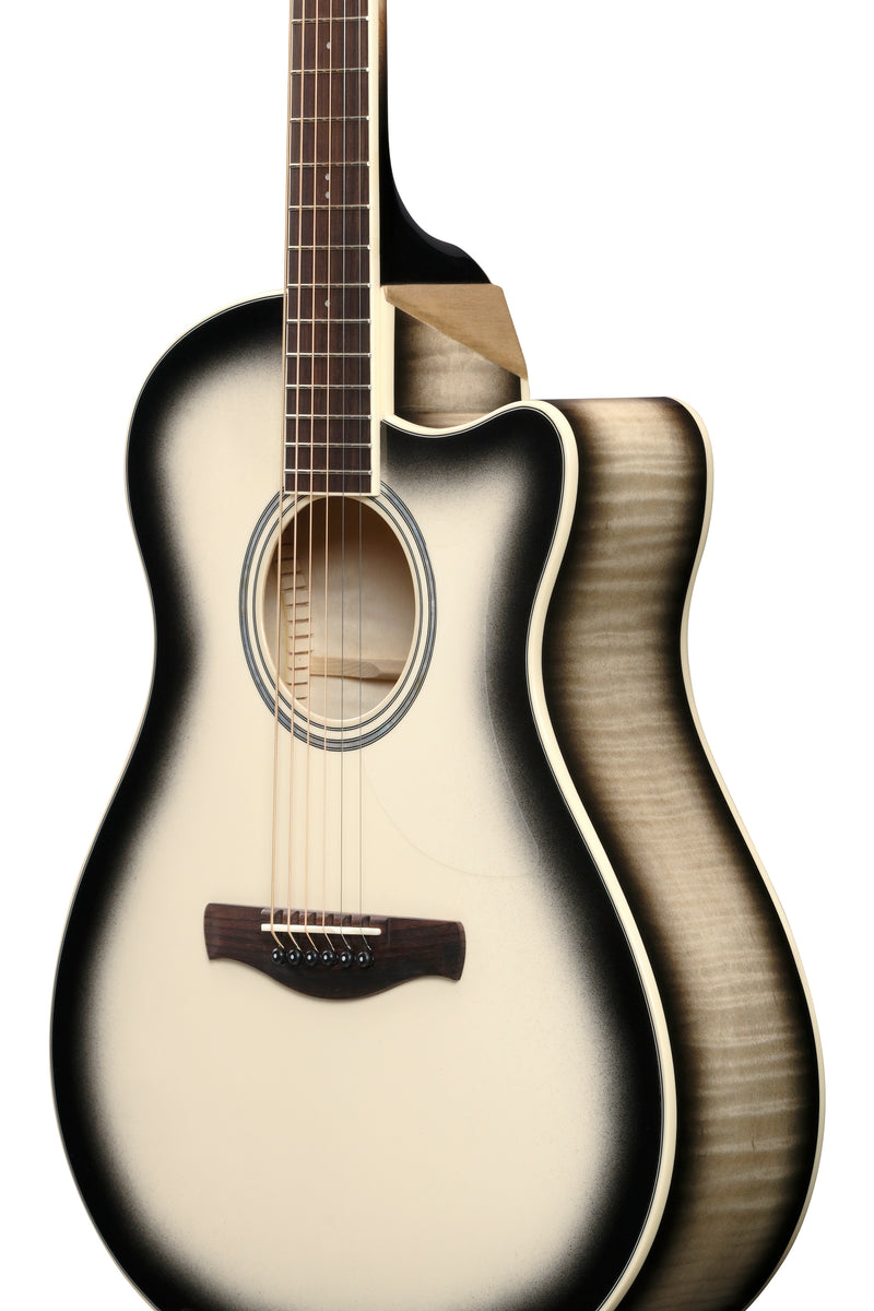 Ibanez AAM370M1CETPA Acoustic Guitar (Transparent Panda)