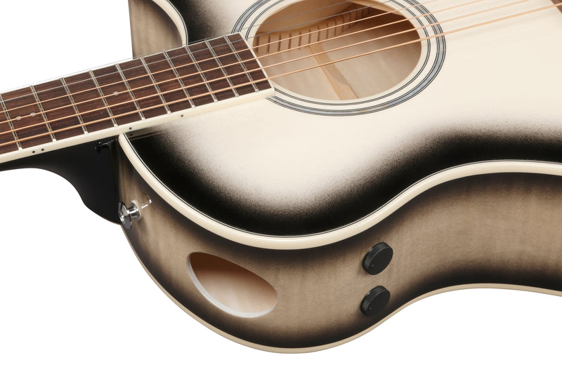 Ibanez AAM370M1CETPA Acoustic Guitar (Transparent Panda)
