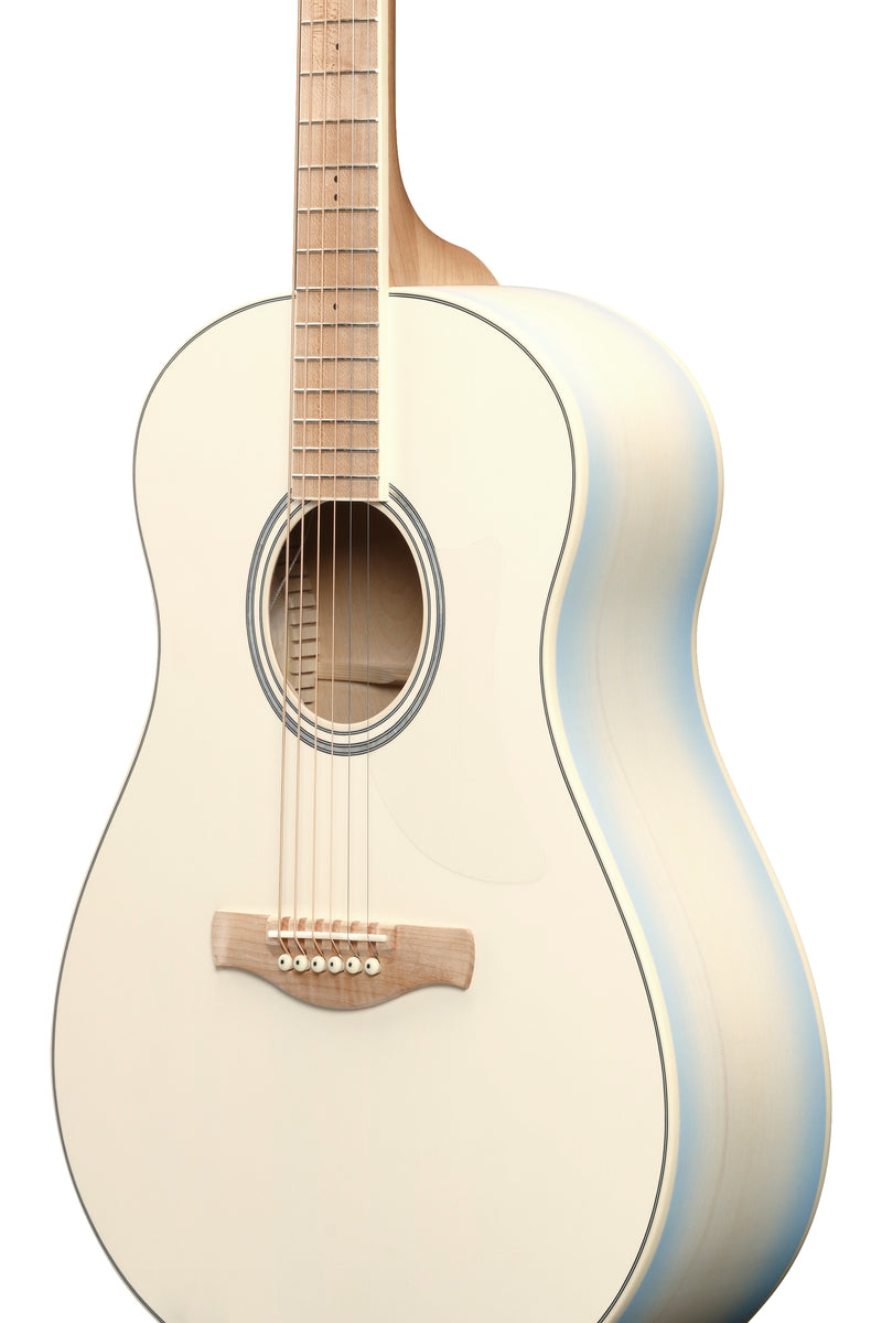 Ibanez AAM370M2EAIB Acoustic Guitar (Transparent Antique White Ice Blue)