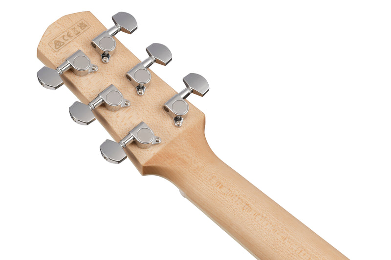 Ibanez AAM370M2EAIB Acoustic Guitar (Transparent Antique White Ice Blue)