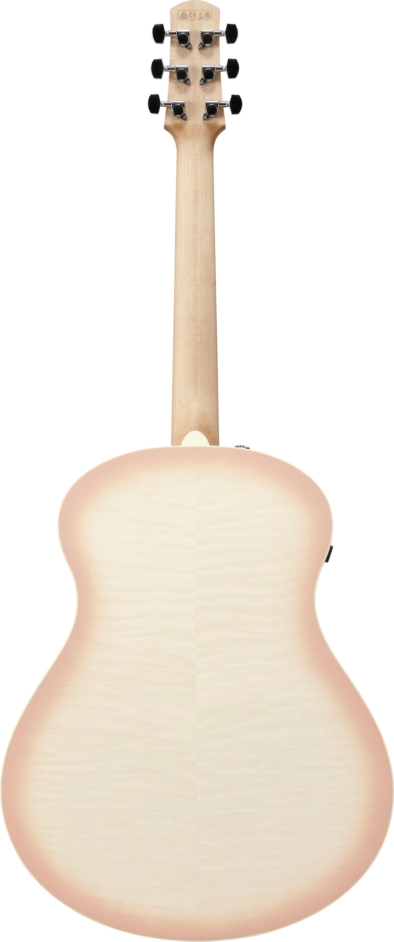 Ibanez AAM370M2EAPF Acoustic Guitars (Transparent Antique White Peach Fuzz)
