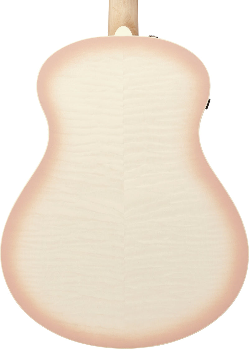 Ibanez AAM370M2EAPF Acoustic Guitars (Transparent Antique White Peach Fuzz)
