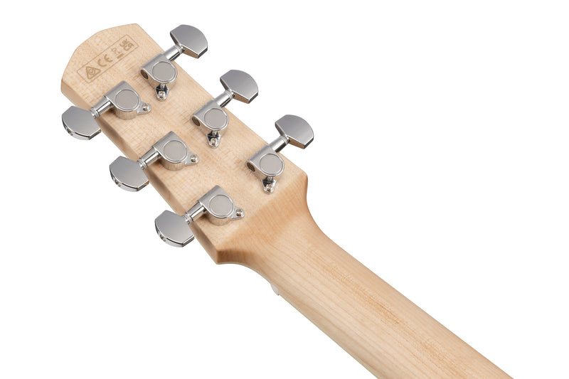 Ibanez AAM370M2EAPF Acoustic Guitars (Transparent Antique White Peach Fuzz)