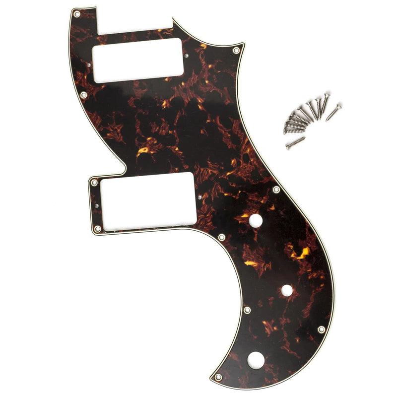 PRS S2 Vela Pickguard (Tortoise/Mint/Black/Mint)