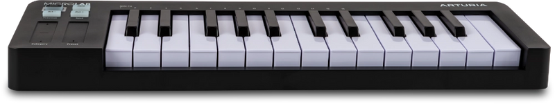 Arturia MICROLAB MK3 Universal MIDI Controller (Black) - 25 Keys
