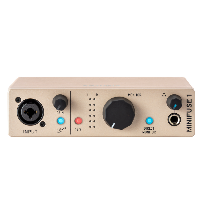 Arturia MINIFUSE1 Limited Edition Versatile Desktop Audio Interfaces (Champagne)