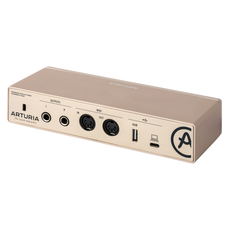 Arturia MINIFUSE2 Limited Edition Versatile Desktop Audio Interfaces (Champagne)