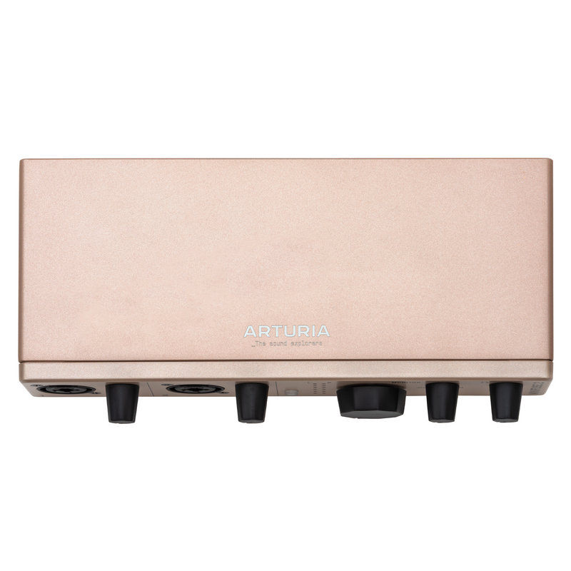 Arturia MINIFUSE2 Limited Edition Versatile Desktop Audio Interfaces (Champagne)