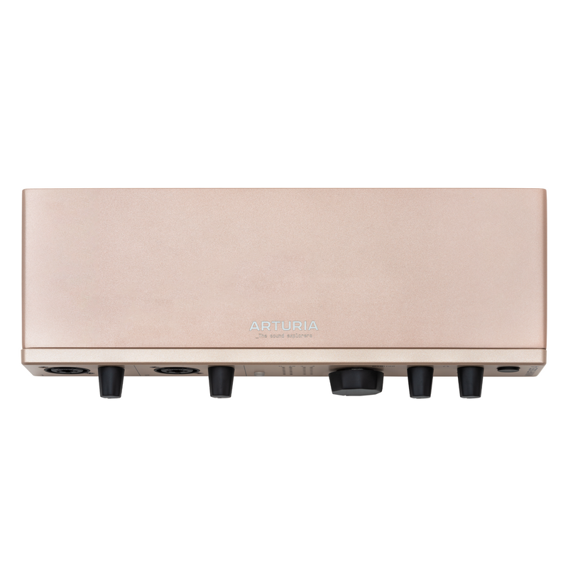 Arturia MINIFUSE4 Limited Edition Versatile Desktop Audio Interfaces (Champagne)
