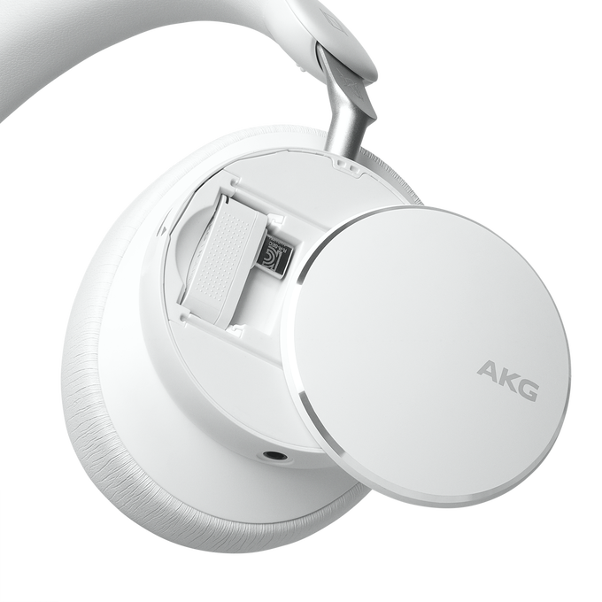 AKG N9 HYBRID Wireless Over-Ear Headphone (White)