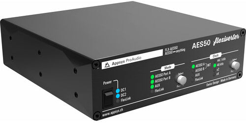 Appsys ProAudio FLX-AES50 Flexiverter AES50 Convertisseur de format de canal 96x96 pour AES50