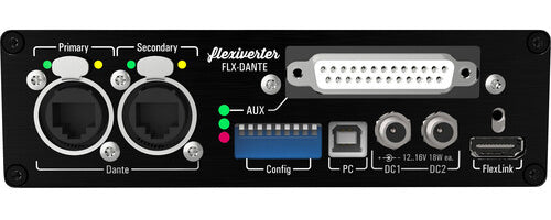 Appsys ProAudio FLX-DANTE Flexiverter 64 x 64 Channel Format Converter for Dante Audio Networking
