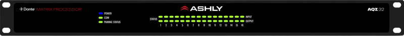 Ashly AQZ32 32x16 Dante Zone Processor