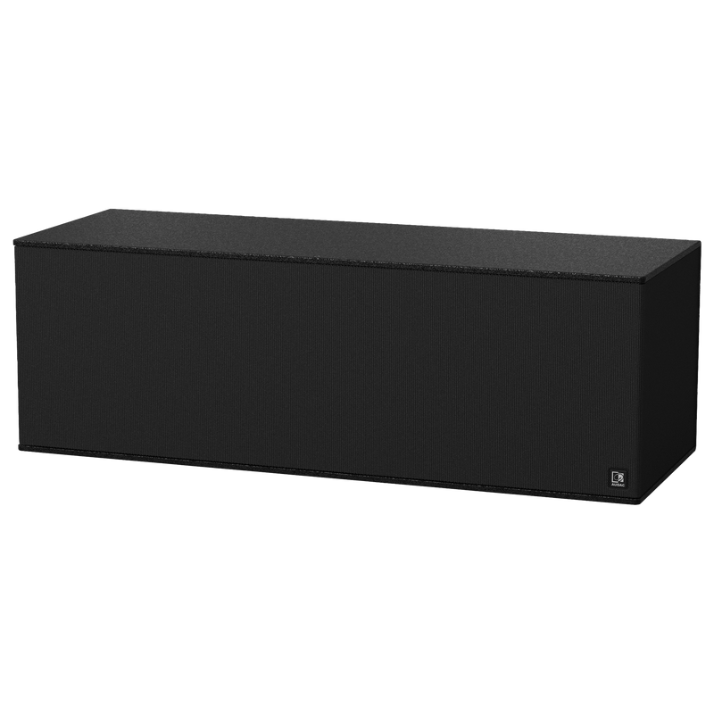 Audac ARCHI210/B Compact Double Architectural Subwoofer (Black) - 10"