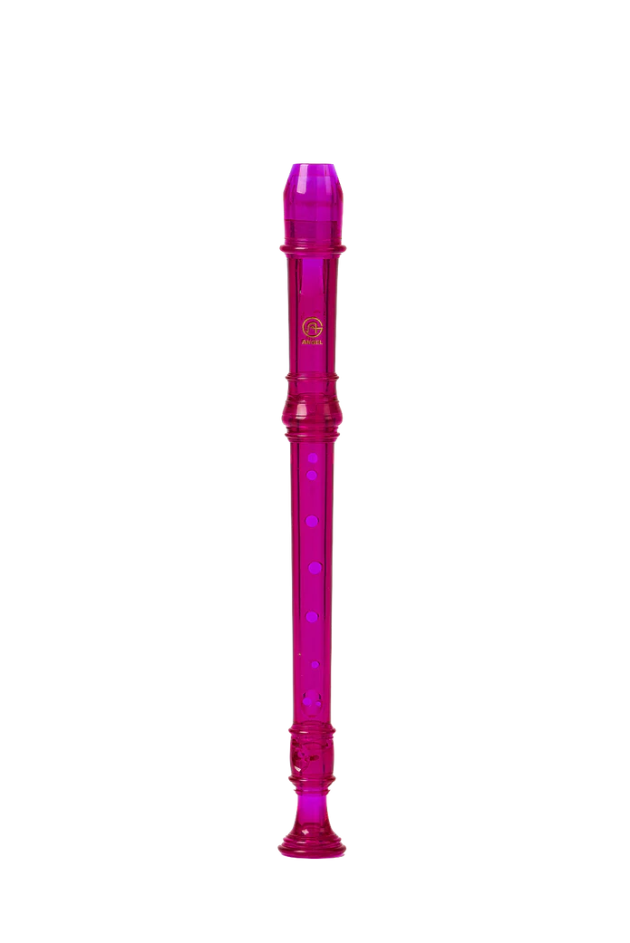 Angel ASRG-300T-PL Flûte à bec soprano allemande 2 pièces (prune)