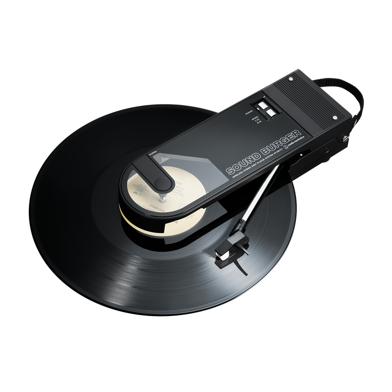 Audio-Technica AT-SB727 Portable Bluetooth Turntable (Black)