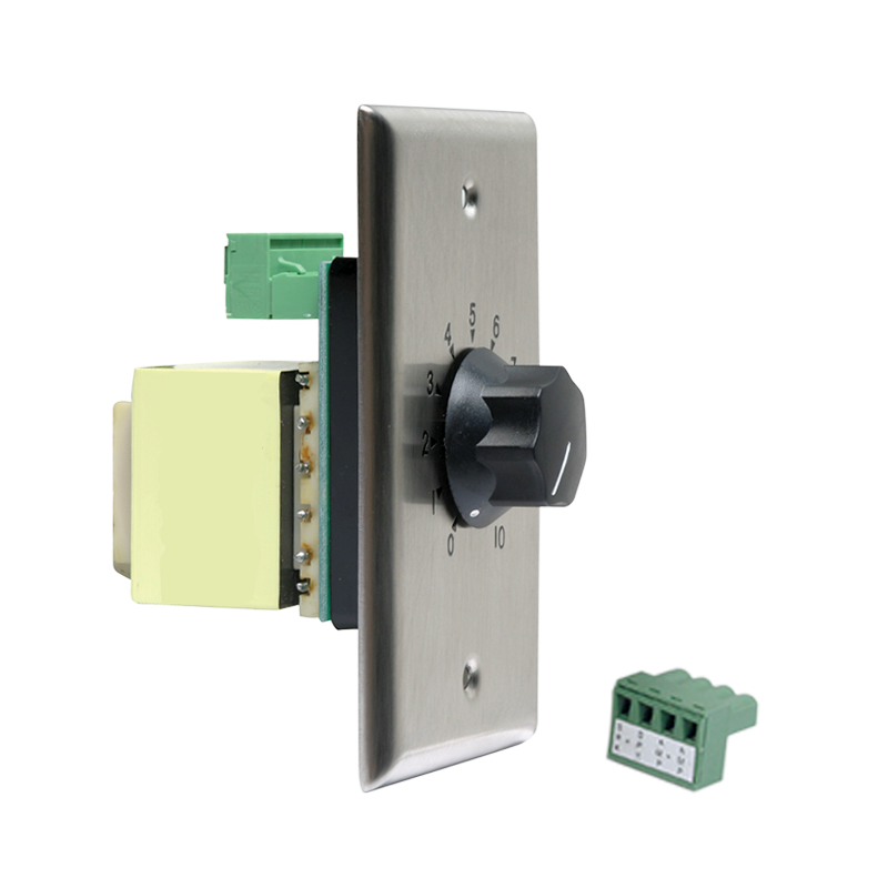 AtlasIED AT10 10W Stainless Steel 70V Attenuator