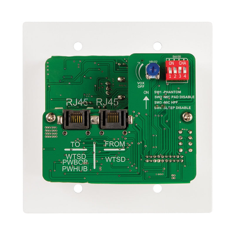 ATLASED WTSD-MIX31K 3x1 micro / ligne, AUX, Bluetooth, mélangeur analogique à plaque murale
