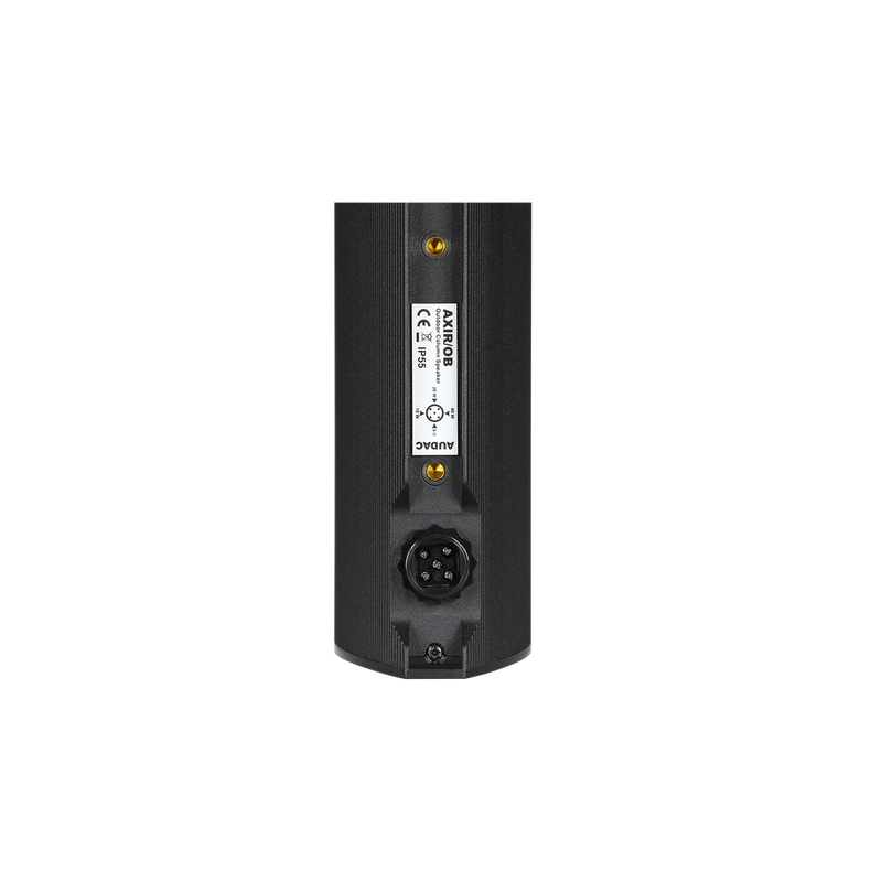 Audac AXIR/OB Outdoor Design Column Speaker (Black) - 12x2"
