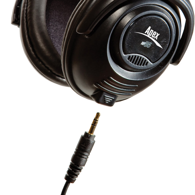 Apex HP35 Closed Ear Folding Headphones