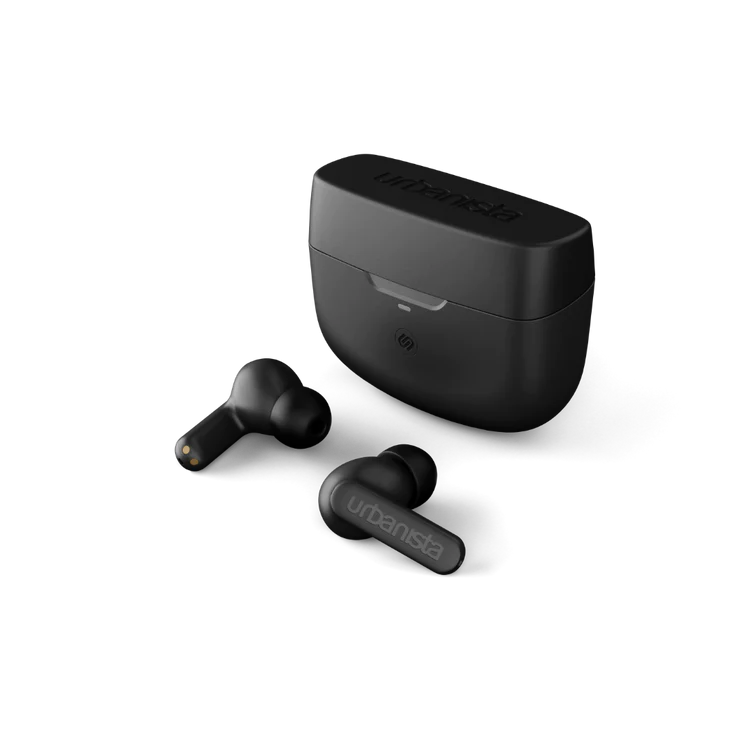 Urbanista ATLANTA True Wireless With Hybrid Active Noise Canceling Earphone (Midnight Black)