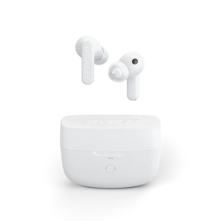 Urbanista ATLANTA True Wireless With Hybrid Active Noise Canceling Earphone (Pure White)
