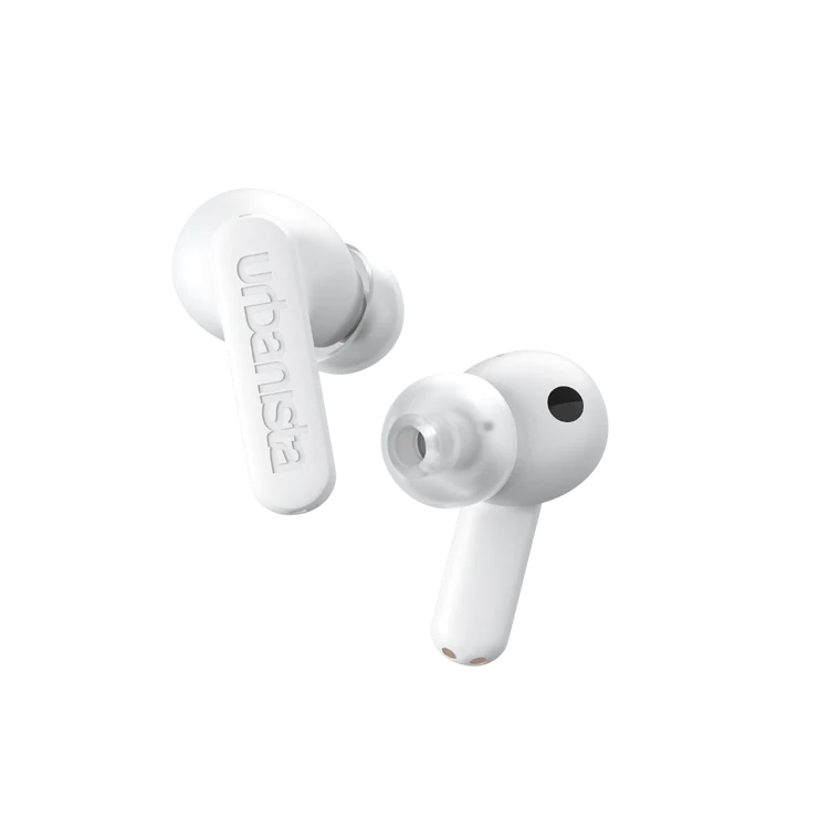 Urbanista ATLANTA True Wireless With Hybrid Active Noise Canceling Earphone (Pure White)