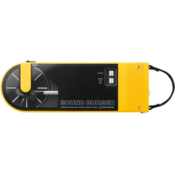 Audio-Technica AT-SB727 Portable Bluetooth Turntable (Yellow)