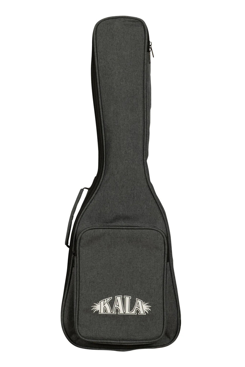 Kala KA-SB-EBY-T Solid Body Electric Striped Ebony Tenor Ukulele