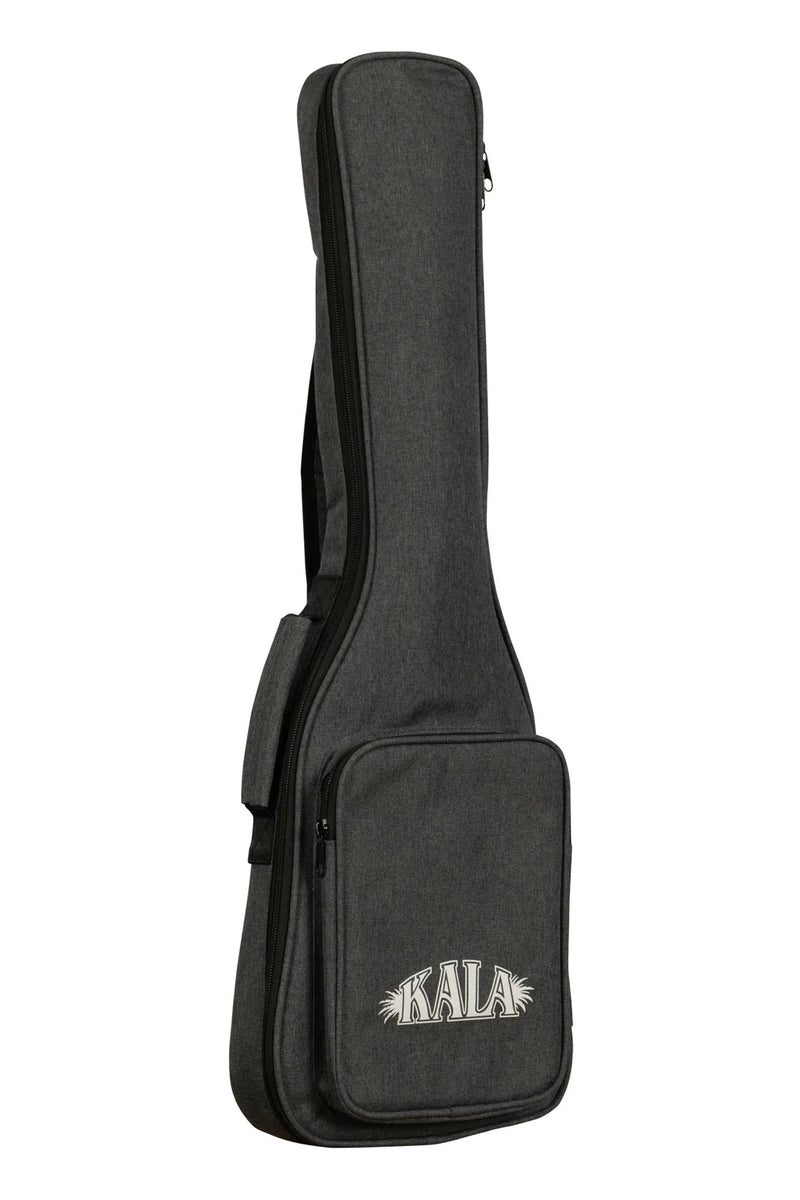 Kala KA-SB-EBY-T Solid Body Electric Striped Ebony Tenor Ukulele