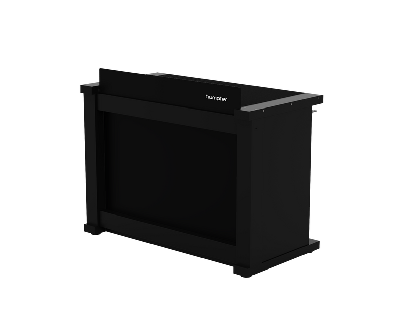 ProX XFH-HUMPTERB3BL - Humpter B3 Quick Folding DJ Controller Turntable CD-J Facade Table Workstation by Humpter (Black Finish)