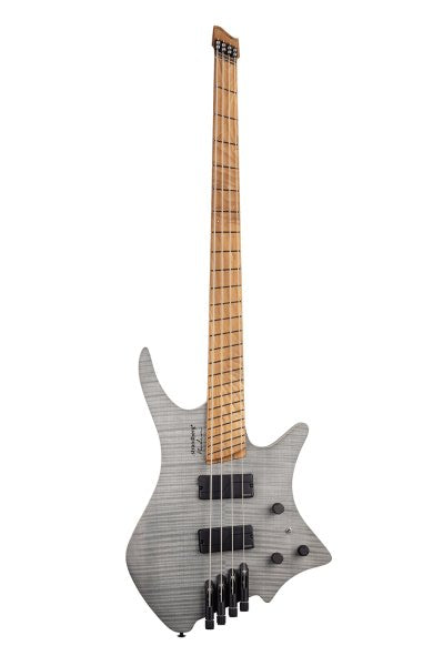 Strandberg BB4CT-23S-M-F-BK Boden Headless Electric Bass Guitar (Charcoal)