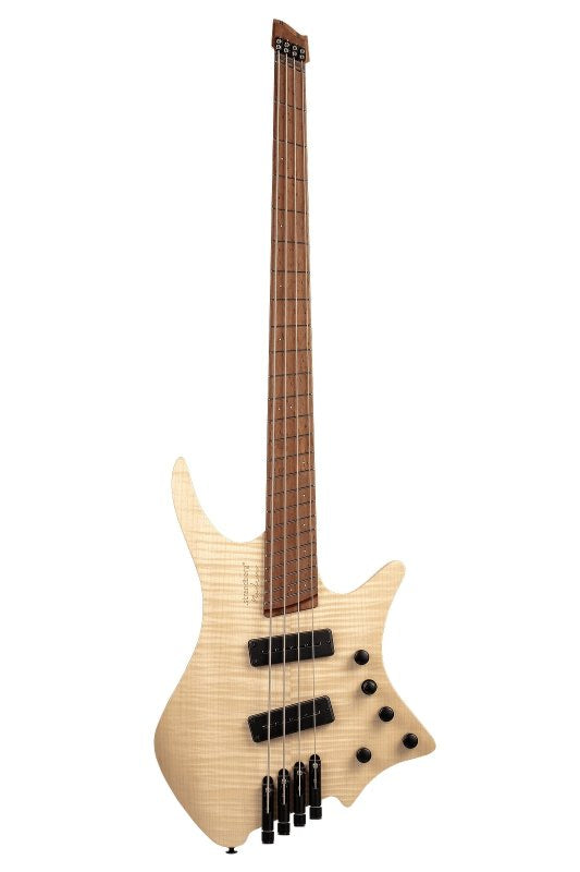 Strandberg BB4CT-23S-M-F-NA Boden Headless Electric Bass Guitar (Natural)