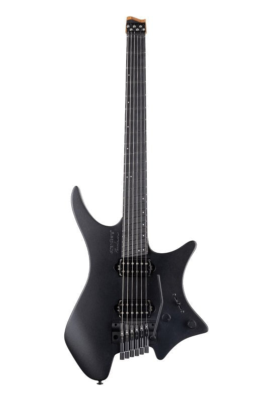 Strandberg BD6TCT-24M-L-M-BK Boden Metal NX 6 Tremolo Headless Electric Guitar (Black Granite)