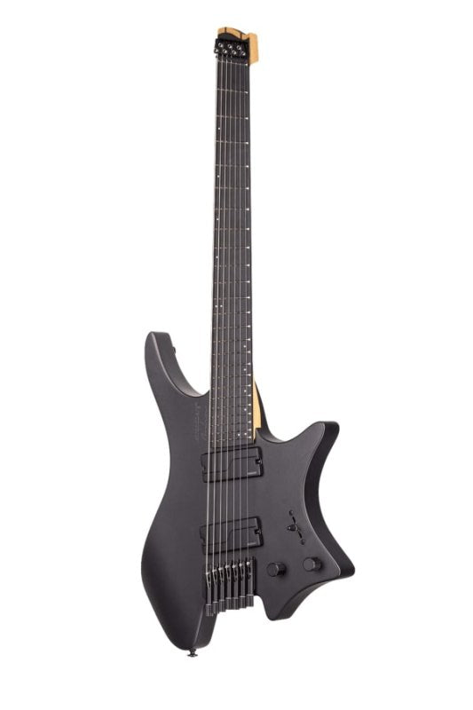 Strandberg BD7CT-24M-L-M-BK Boden Metal NX 7 String Headless Electric Guitar (Black Granite)