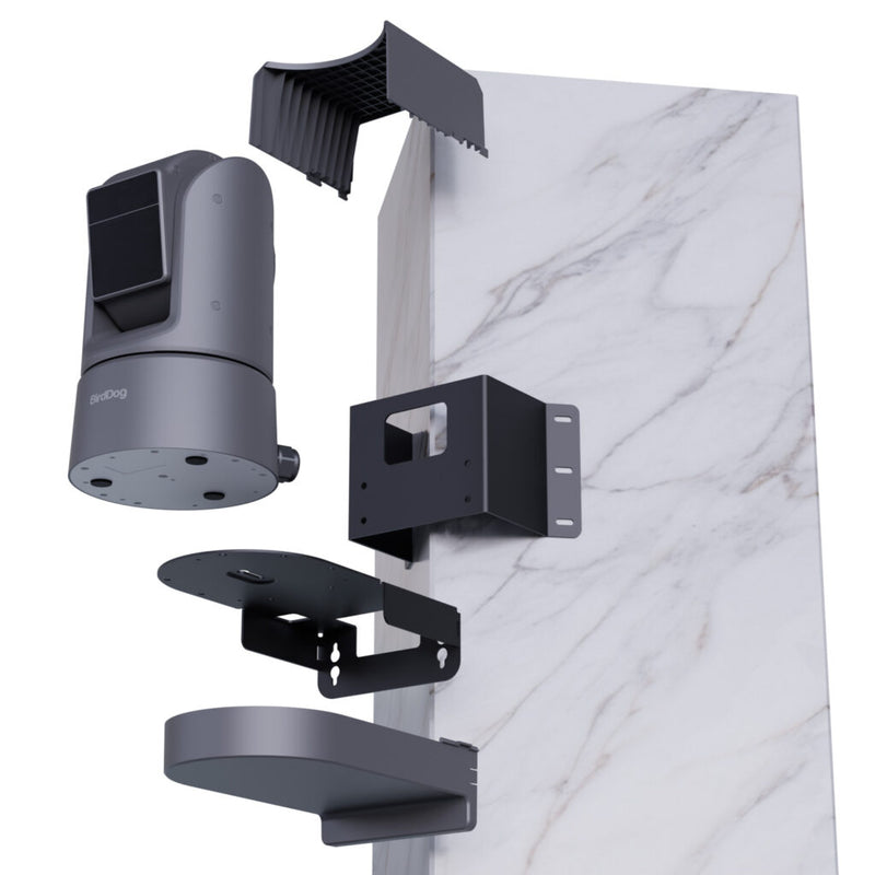 BirdDog BDO4-CRM-GR Corner Mount For O4 PTZ Camera (Gray)
